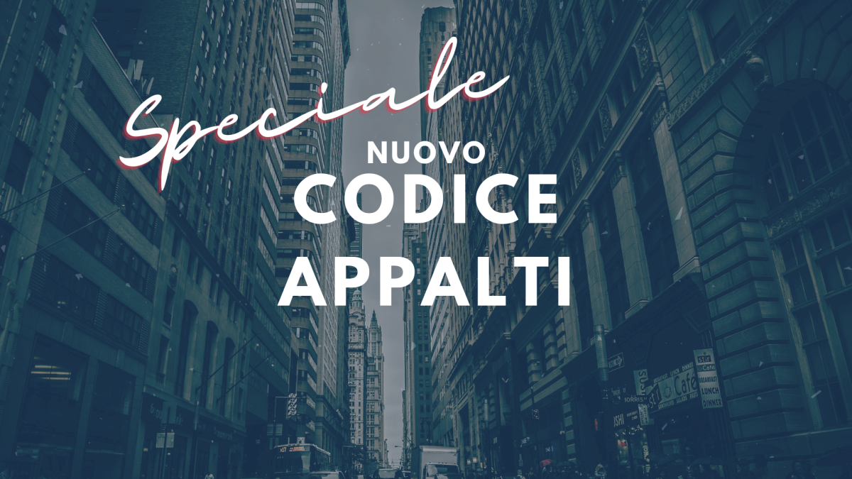 Nuovo codice degli appalti